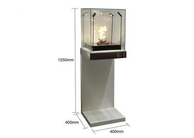 خزانة العرض الزجاجية الصغيرة ، شاشة متجر المجوهرات (L) 400 X (W) 400 X (H) 1450 MM
